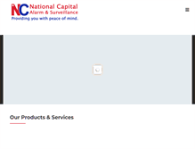 Tablet Screenshot of ncalarm.net